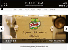 Tablet Screenshot of firmmusicgroup.com
